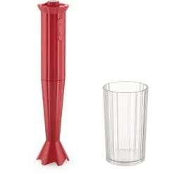 Alessi Plissé Stavblender, Rød
