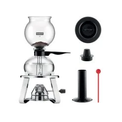 Bodum PEBO Vakum Kaffemaskine 1L, Sort