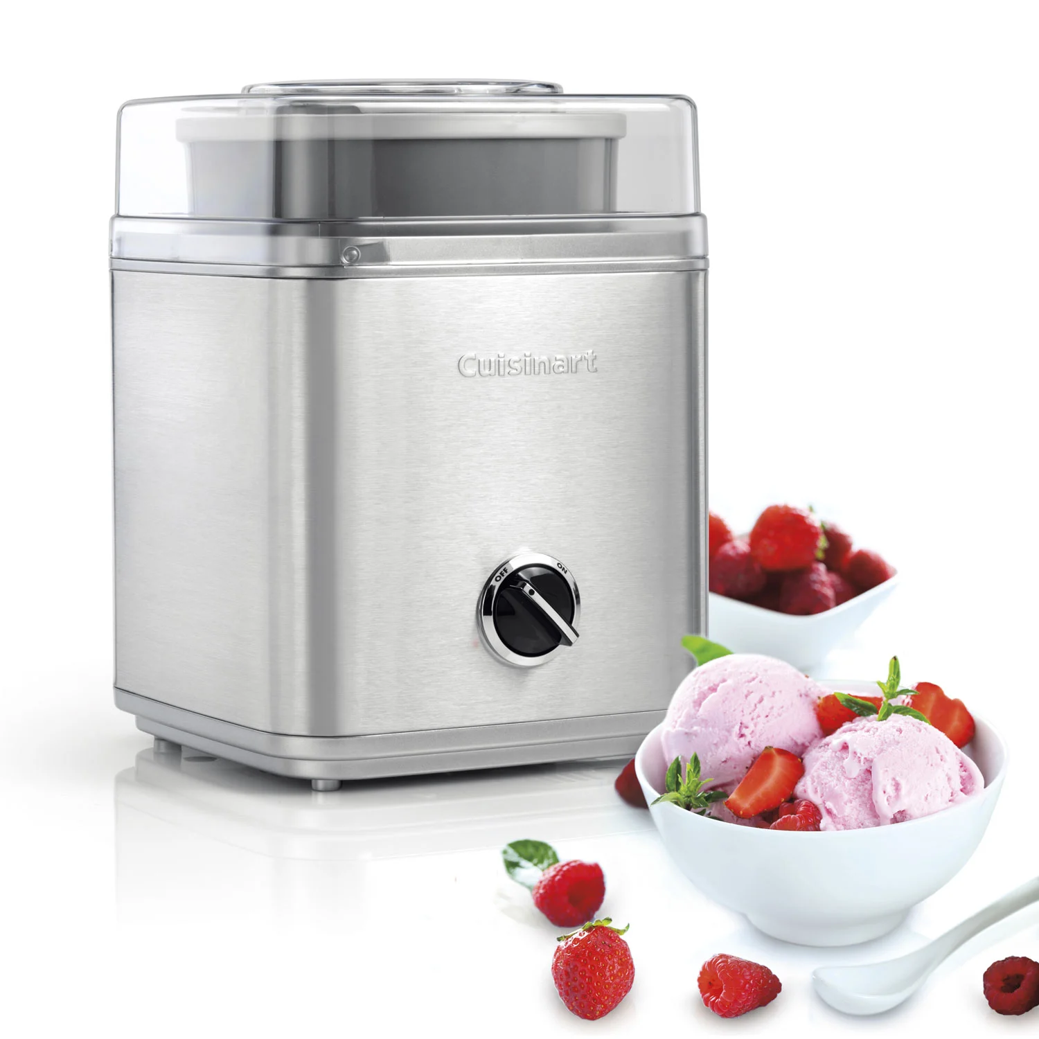 Cuisinart Deluxe Ismaskine 2 L, Stålgrå - Billede 4