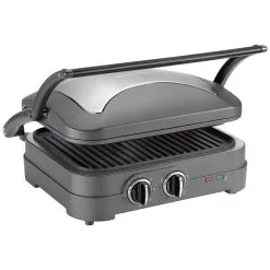 Cuisinart Griddler Elite Multifunktionel Grill, Stålgrå