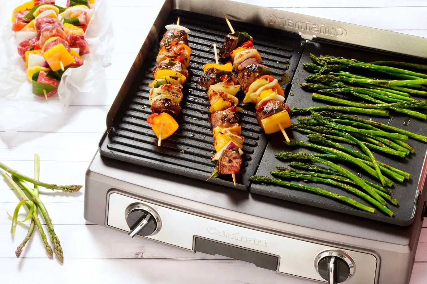 Cuisinart Placnha Elite Bordgrill, Stålgrå - Billede 6