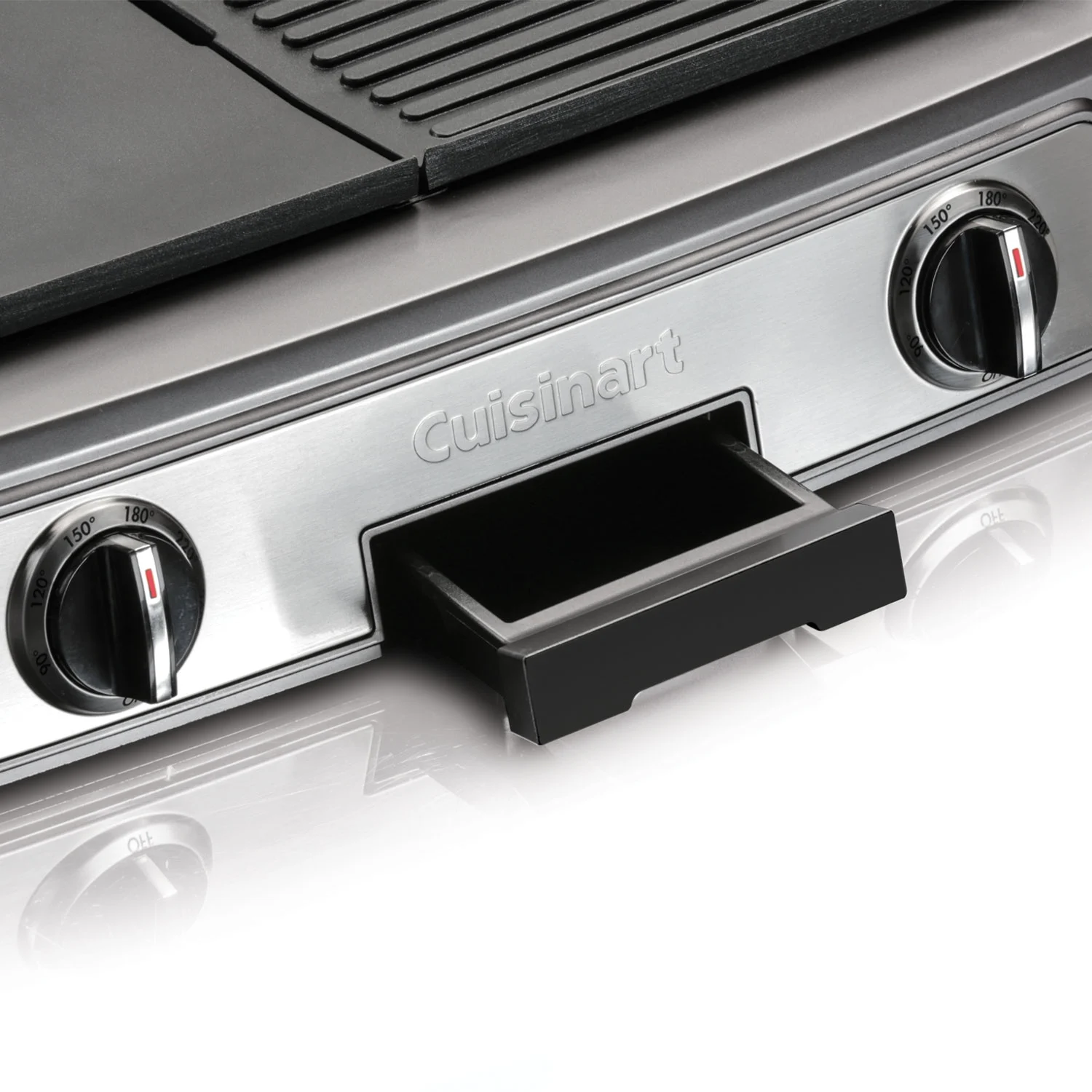 Cuisinart Placnha Elite Bordgrill, Stålgrå - Billede 4