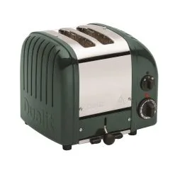 Dualit Vario Classic Brødrister 2 Skiver Original, Evergreen