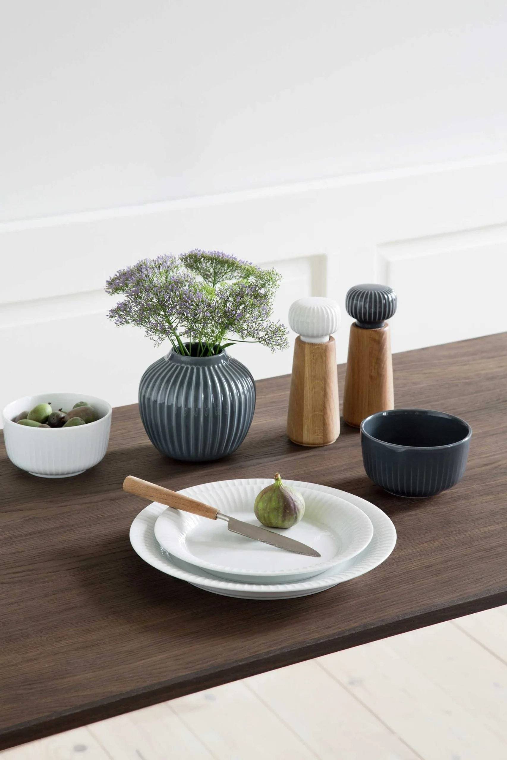 Kähler Hammershøi Kryddekværn Large, Hvid - Billede 2