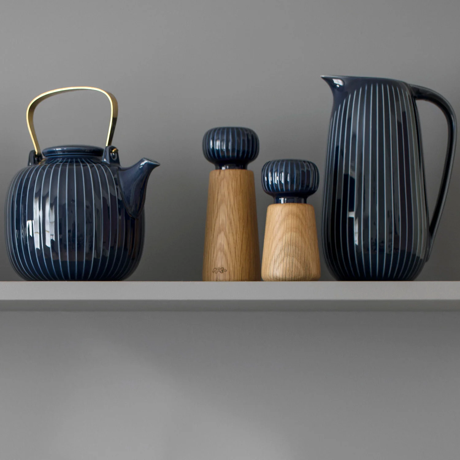 Kähler Hammershøi Kryddekværn Large, Hvid - Billede 5