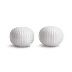 Kähler Hammershøi Salt- Og Pebersæt, Hvid