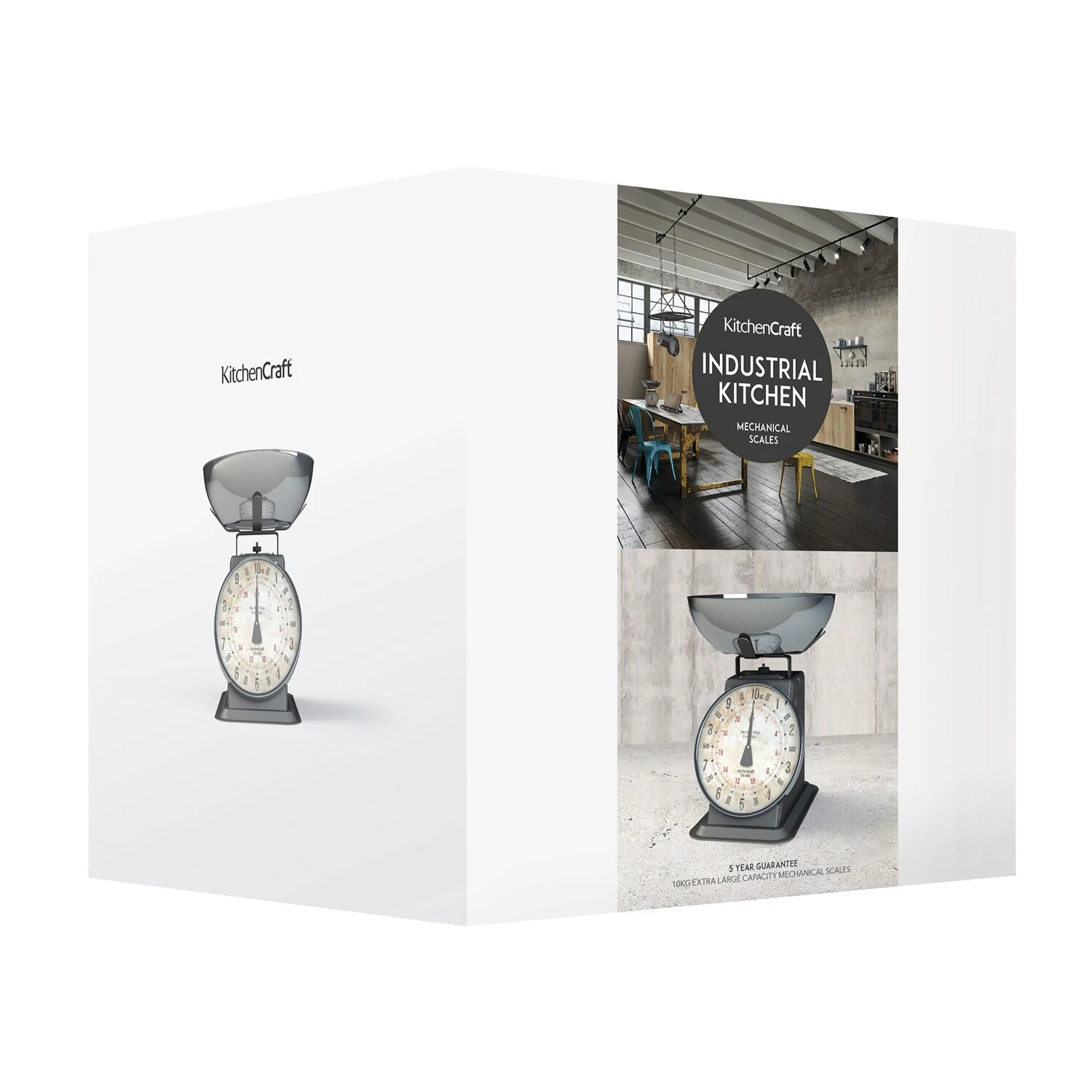 Kitchen Craft Industrial Kitchen Mekanisk Køkkenvægt 10 Kg - Billede 2