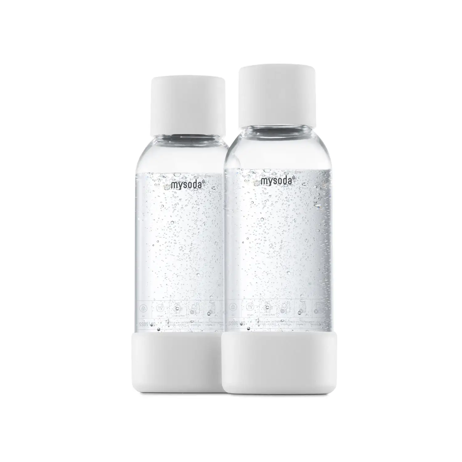Mysoda Premium Flaske 0,5 L 2-pak, Hvid