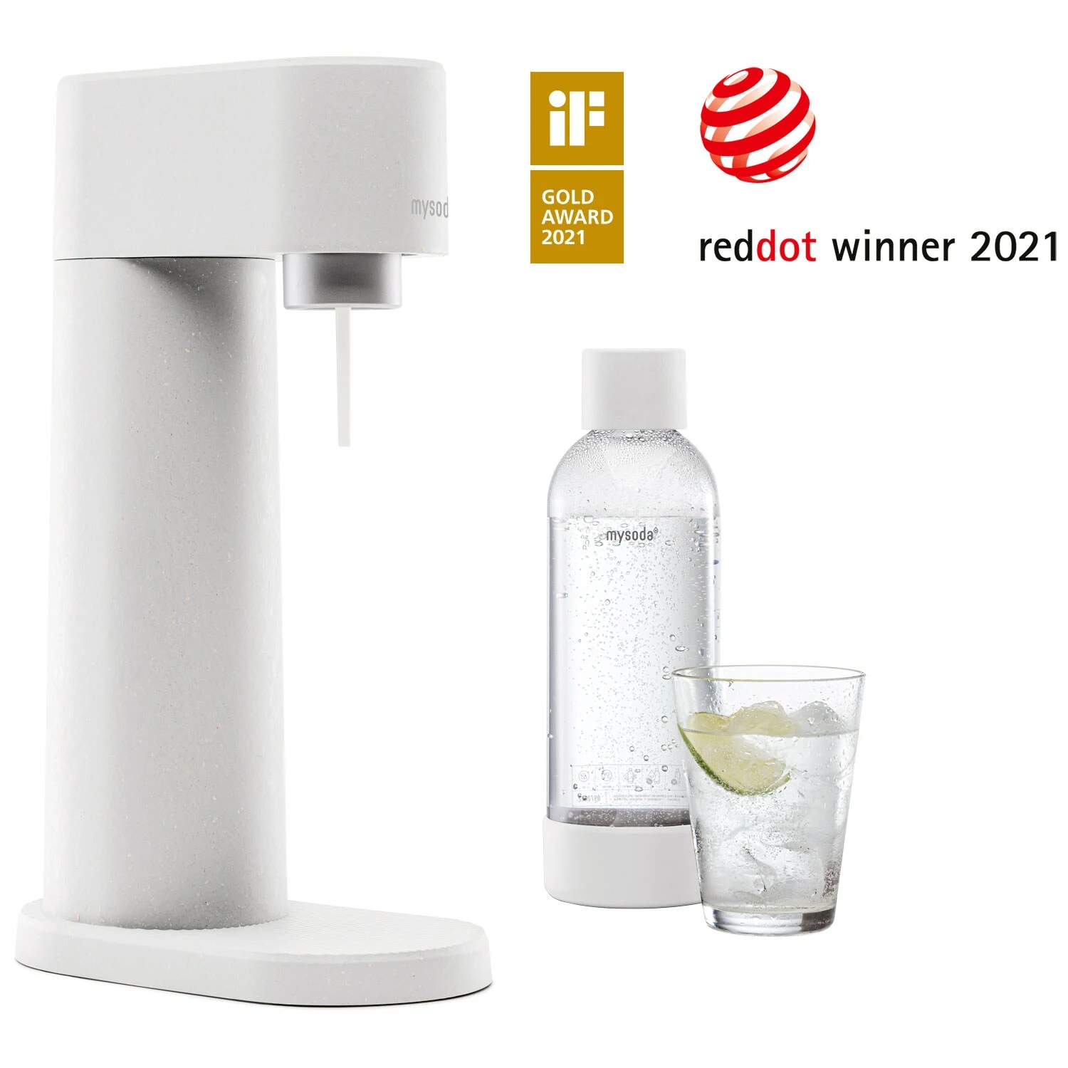 Mysoda Woody Kulsyremaskine, Hvid - Billede 2