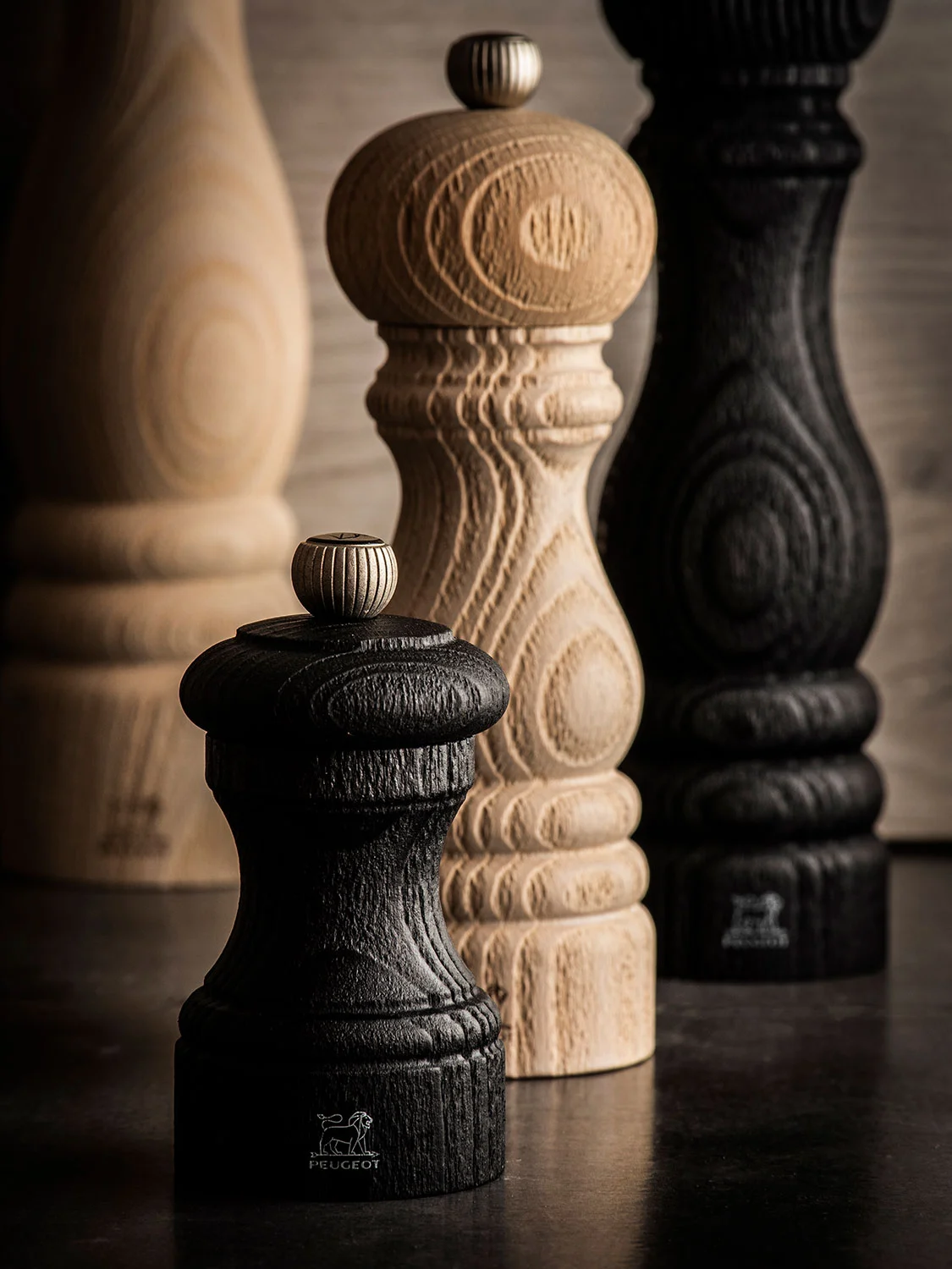 Peugeot Bistro Nature Peberkværn 10 Cm Sort - Billede 2