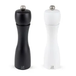 Peugeot Tahiti Salt- Og Peberkværn Sort/Hvid, Stor
