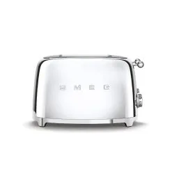 Smeg Retro Toaster 4 Slices, Chrome