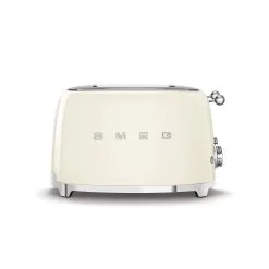 Smeg Retro Toaster 4 Slices, Cream