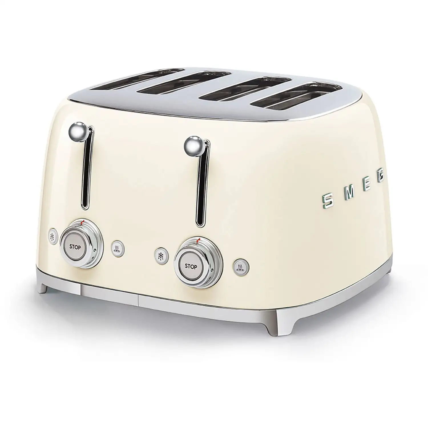 Smeg Retro Toaster 4 Slices, Black - Billede 5