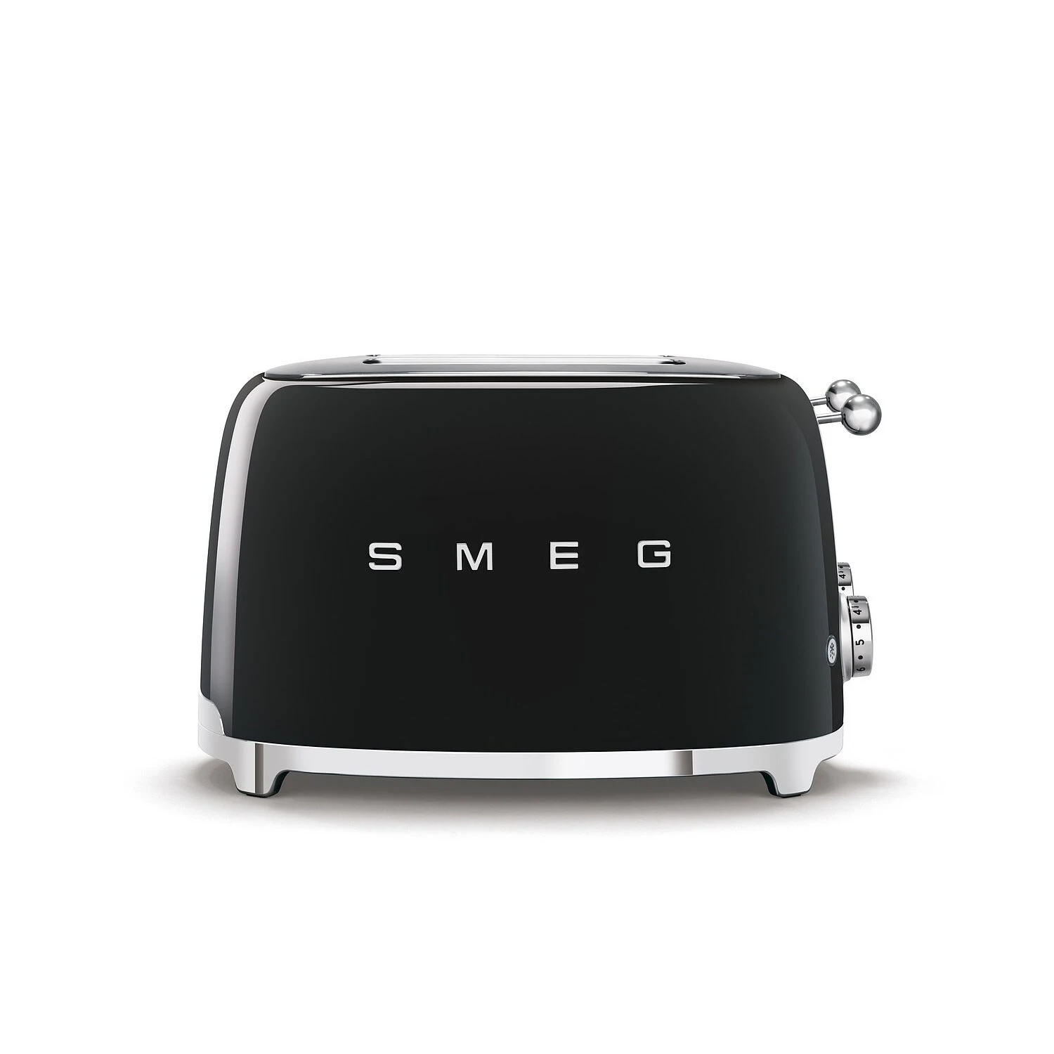 Smeg Retro Toaster 4 Slices, Black