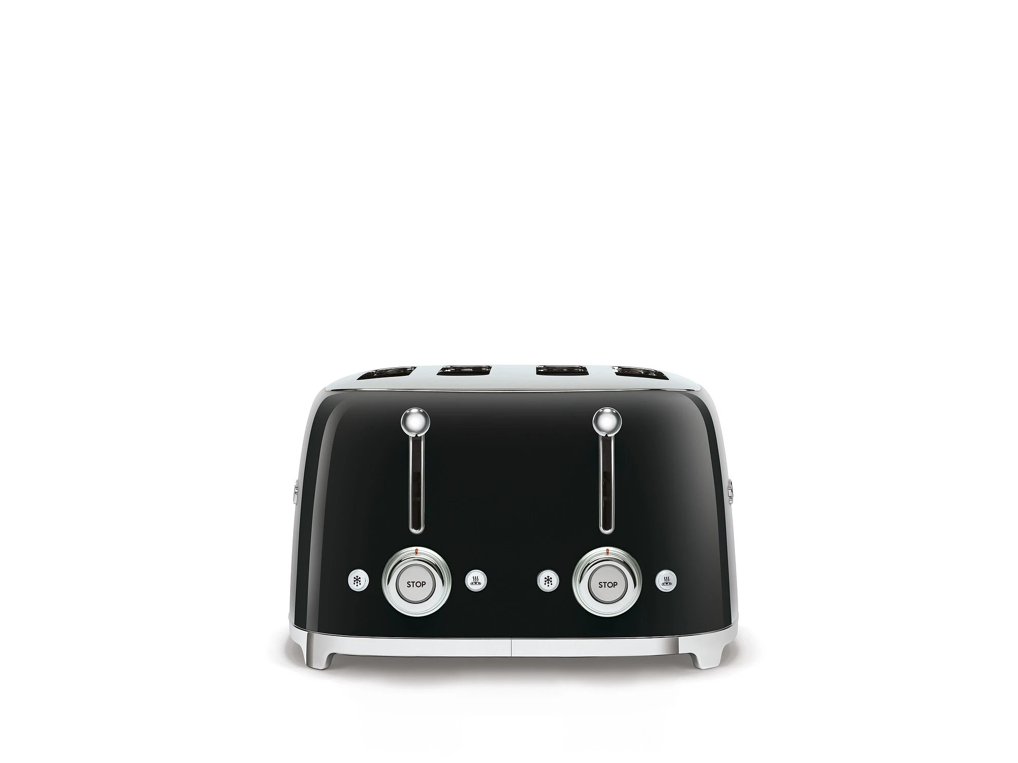 Smeg Retro Toaster 4 Slices, Black - Billede 2