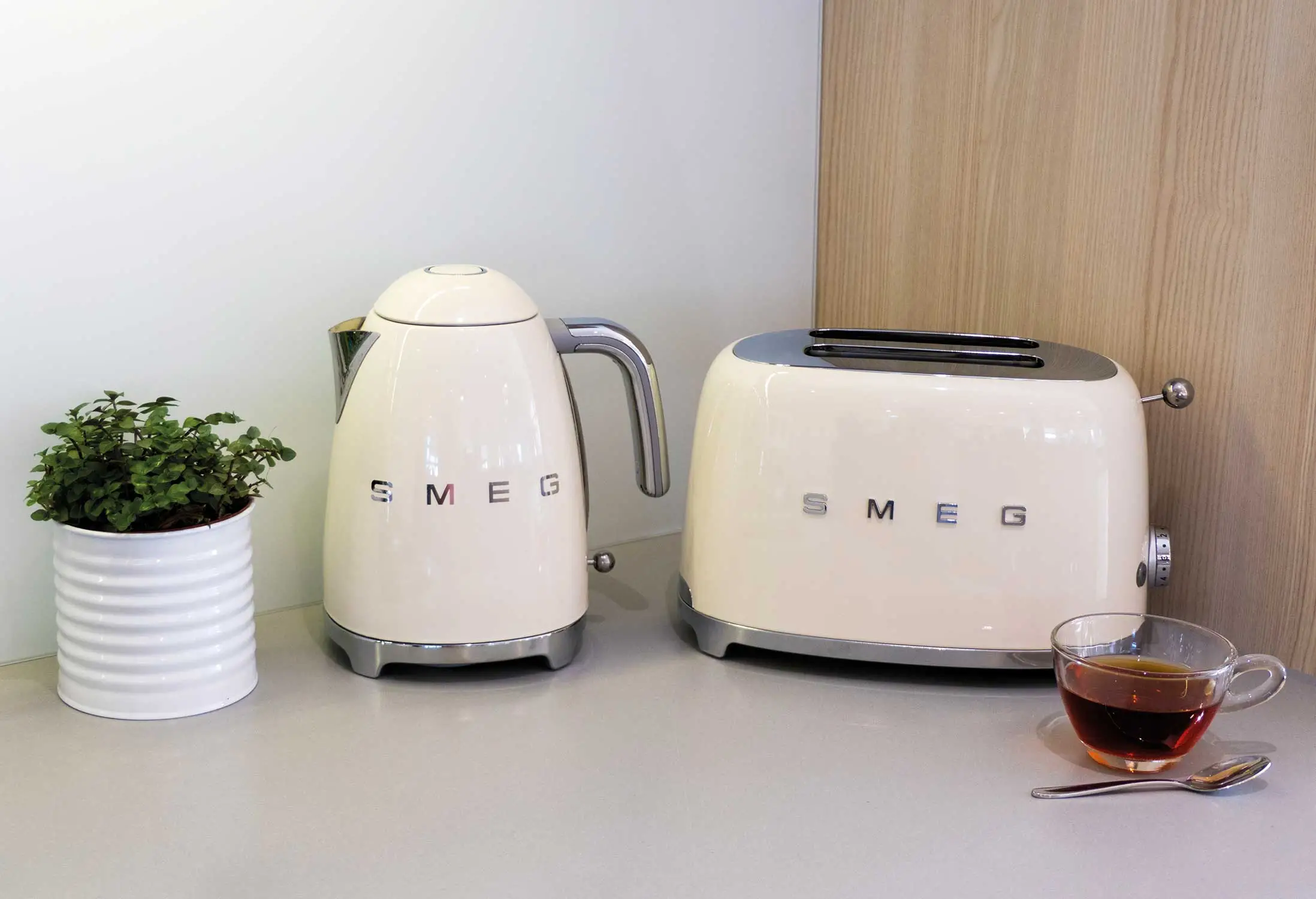 Smeg Brødrister 2 Skiver, Creme - Billede 6