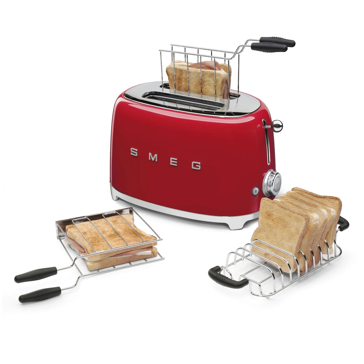 Smeg Brødvarmer Til Brødrister 2 Skiver - Billede 2