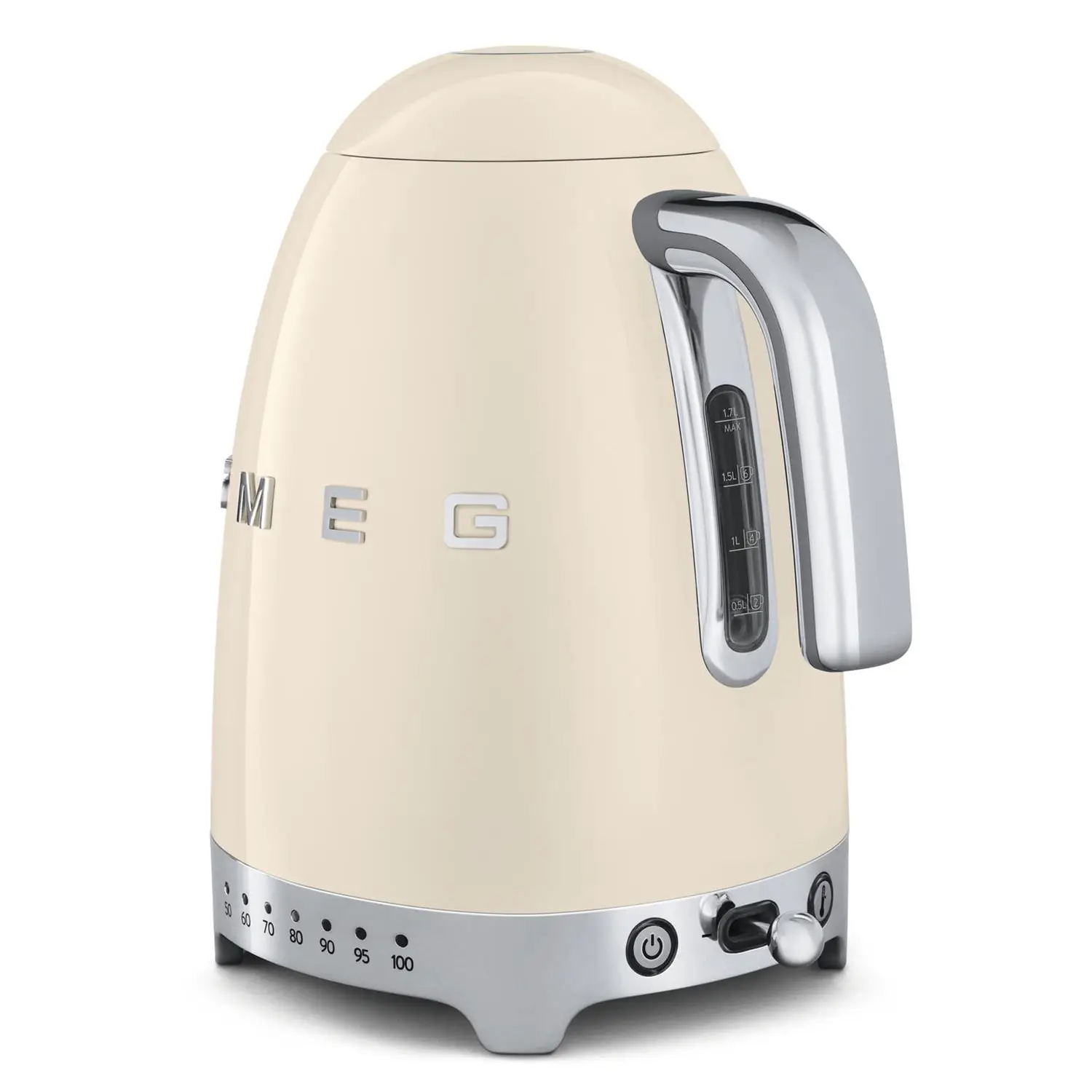 Smeg Kedel Med Temperatur 1,7L, Sort - Billede 2