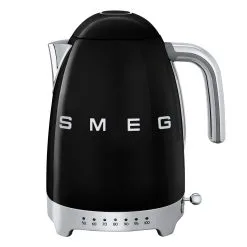 Smeg Kedel Med Temperatur 1,7L, Sort