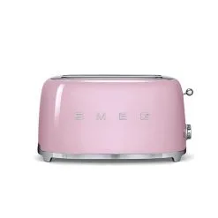 Smeg Toaster 4 Skiver, Pastelrosa
