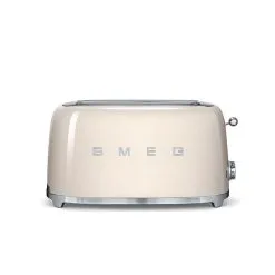 Smeg Toaster 4 Skiver, Creme