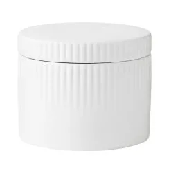 Stelton Pleat Salt Cellar, White