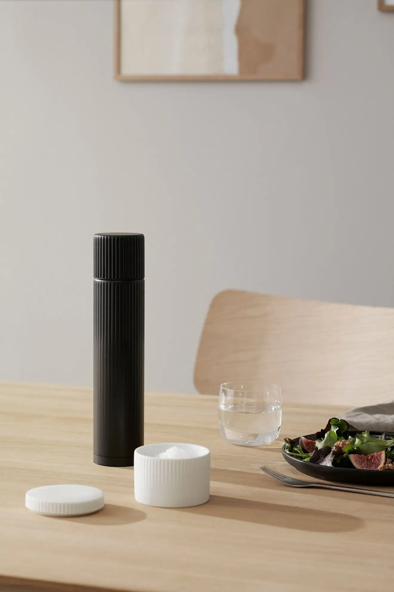 Stelton Pleat Salt Cellar, White - Billede 2