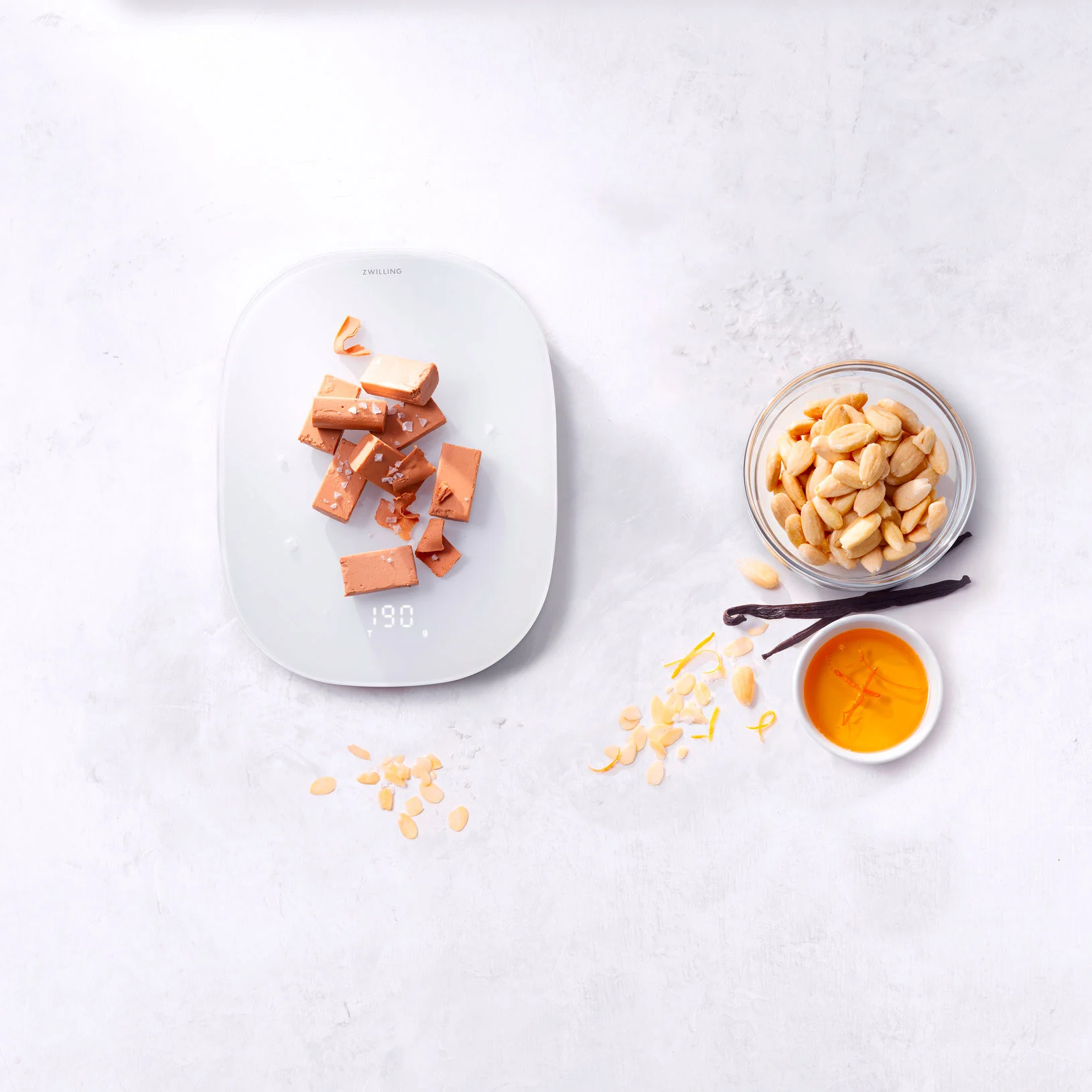 Zwilling Enfinigy Køkkenvægt Digital 10 Kg, Guld - Billede 2